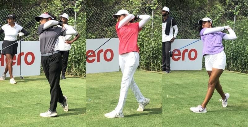 Golf:  Pranavi share lead with amateurs Kriti, Vidhatri in the first round of 12th leg of Hero WPGT