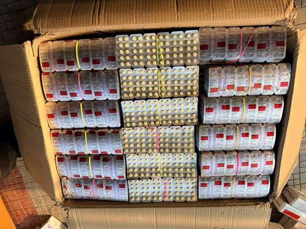 Central agency swiftly reacts to ‘specific intelligence‘, seizes a consignment of 66,79,980 psychotropic tablets