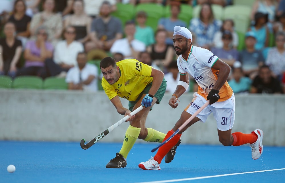 Spirited India goes down 1-2 to Australia, trails 0-3 in five match Hockey series 