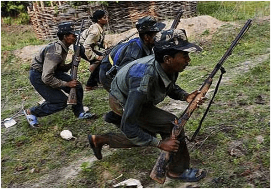 Two Policemen Killed in Encounter with Naxalites