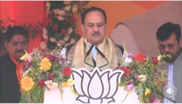 BJP chief JP Nadda dubs JMM-Congress- RJD government in Jharkhand as 'Thagua Sarkar'