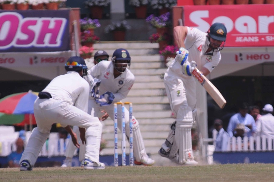 Third Test Match:Australia denies India gain 2-1 lead in Ranchi