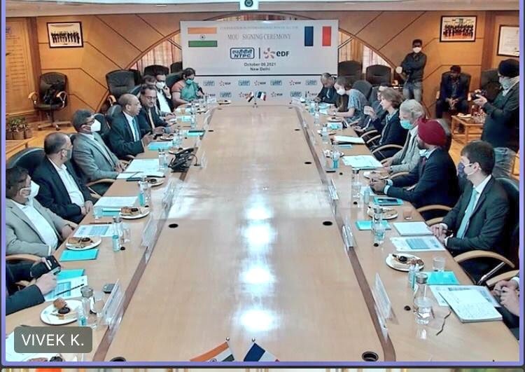 Électricité de France (EDF) - NTPC ink MoU to explore power projects in the Middle East, Asia, Europe and Africa