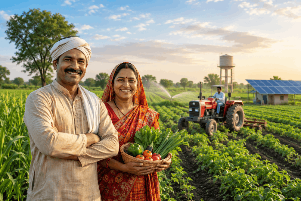 Agricultural Development Empowering Farmers in India: A Report  