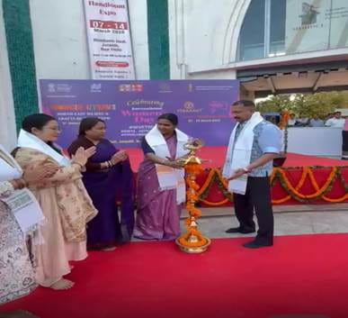 handloom-expo-virasat-shakti-inaugurated-at-handloom-haat