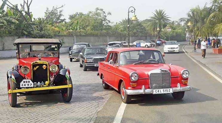 Tata Steel holds Classic Car and Bike Rally in Jamshedpur