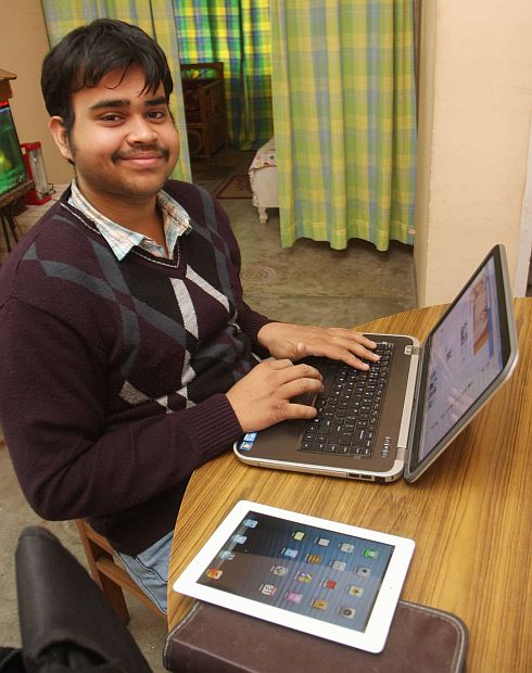 Prakhar makes waves in cyberworld