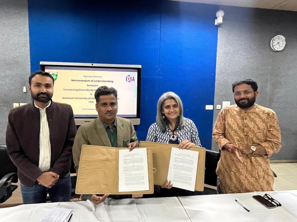 NUSRL and IDIA Charitable Trust ink MoU to Promote Social Justice and Legal Education