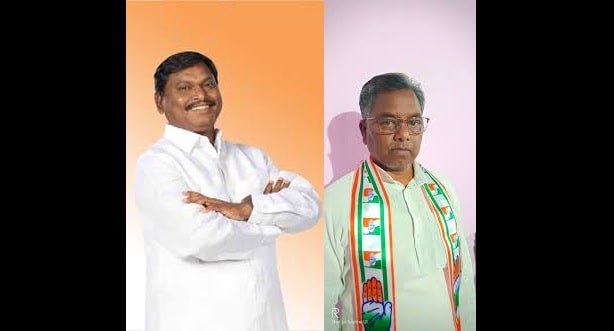 BJP’s Arjun Munda & Congress’ Kalicharan Munda filed nominations for the Khunti LS seat   