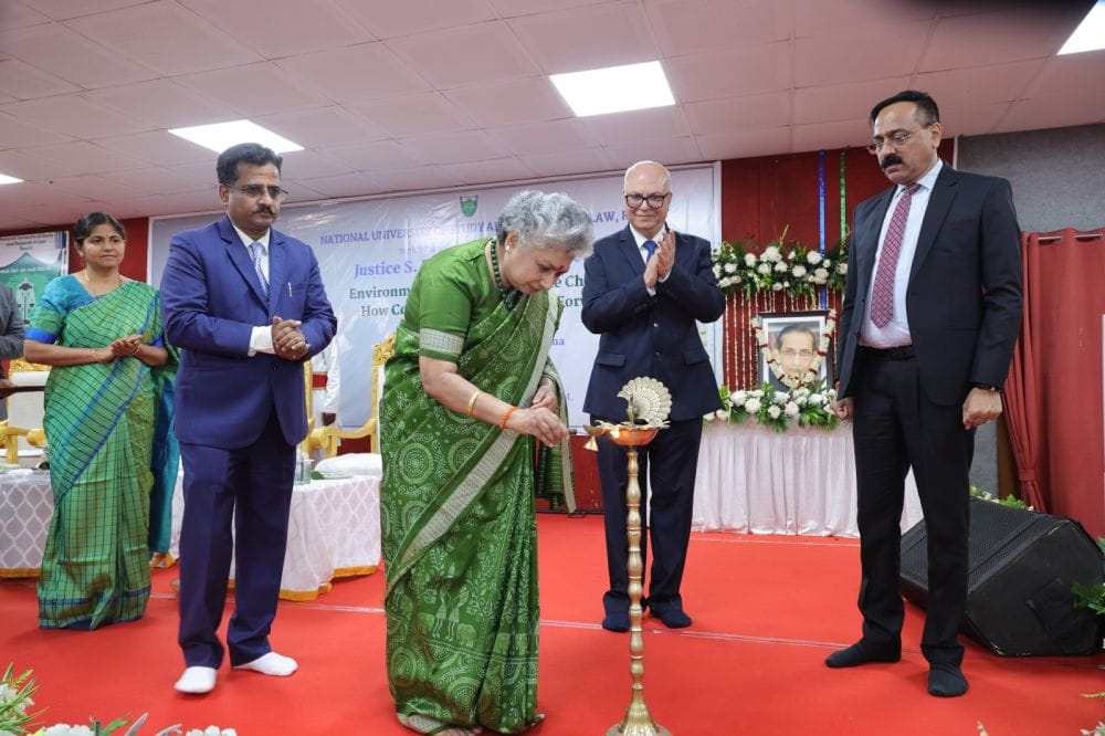 NUSRL, Ranchi: Environmental Justice a 'Constitutional Imperative', thinks Justice B. V. Nagarathna NUSRL, Ranchi: Environmental Justice a 'Constitutional Imperative', thinks Justice B. V. Nagarathna