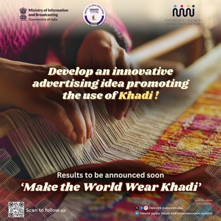 From 750 to the Best : WAVES to Honour Winning Campaigns Reimagining Khadi