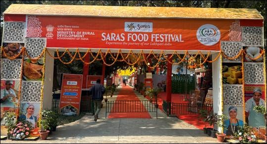 Saras Food Festival 2025: Flavours of dishes, handcrafted sweaters, and stories of Lakhpati Didis