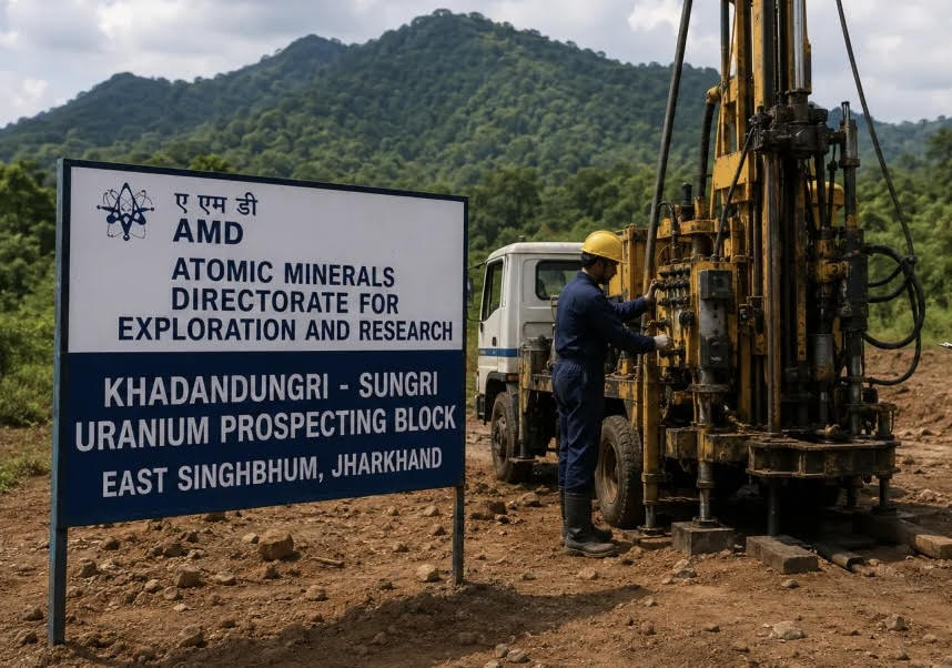 New Uranium Mine Reserve Unearthed in Jharkhand: Centre Approves Prospecting