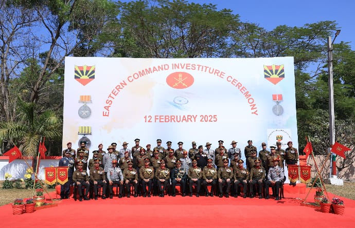 Ranchi witnessed Eastern Command Investiture Ceremony 2025 