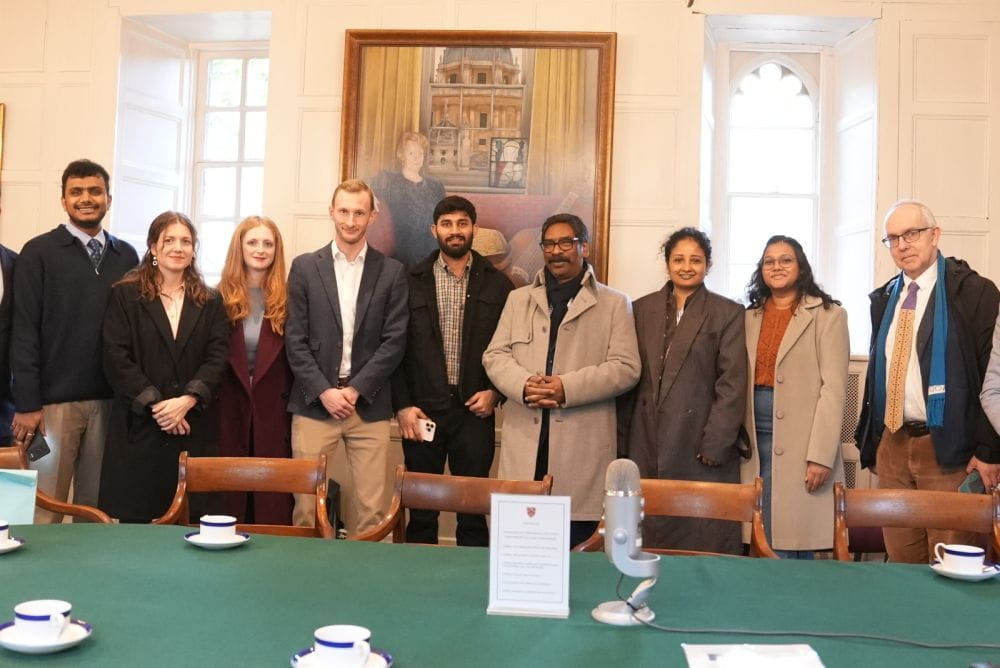 Chief Minister Hemant Soren visits University of Oxford; pays tribute to Dr. Radhakrishnan