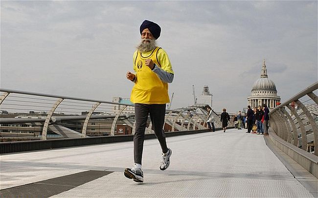 Fauza Singh retires after completing Marathon in Hong Kong