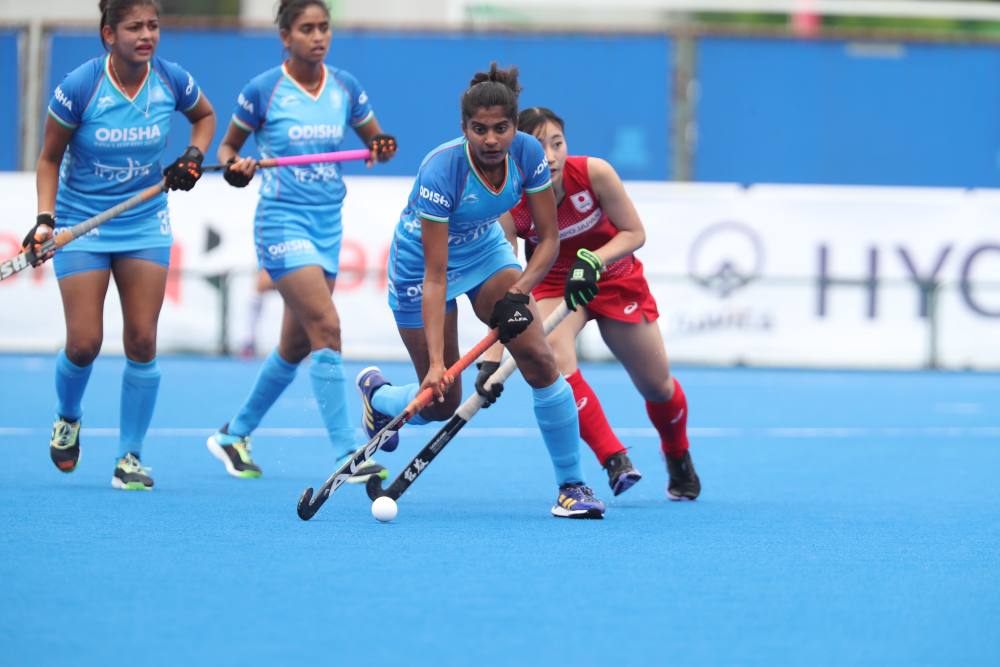 Women's Jr Hockey Asia Cup: India pip Japan 1-0 to enter Final and also qualify for World Cup
