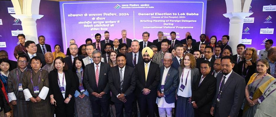 Global delegation to witness India's General Election 2024