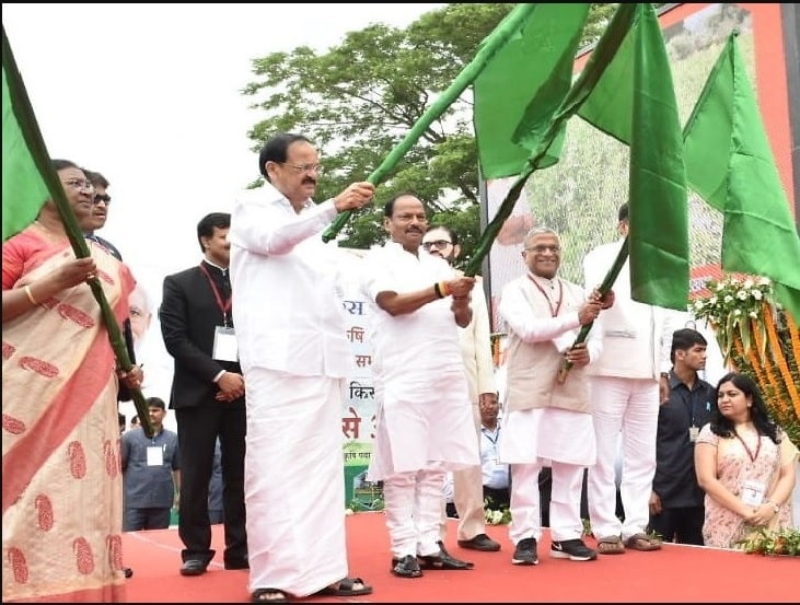 Venkaiah Naidu flags off Krishi Ashirvad Yojna to benefit 35 lakh farmers